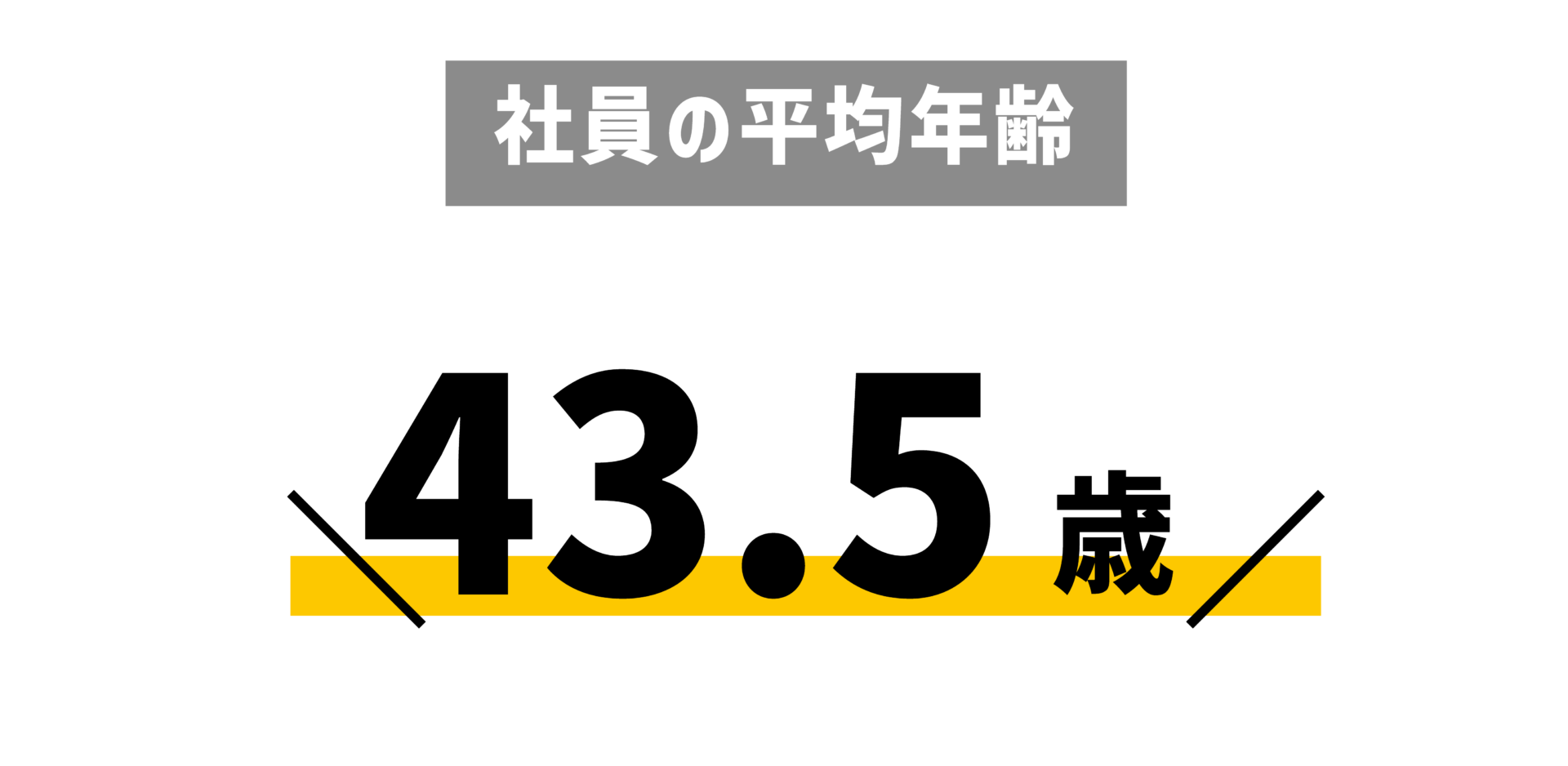 社員の平均年齢